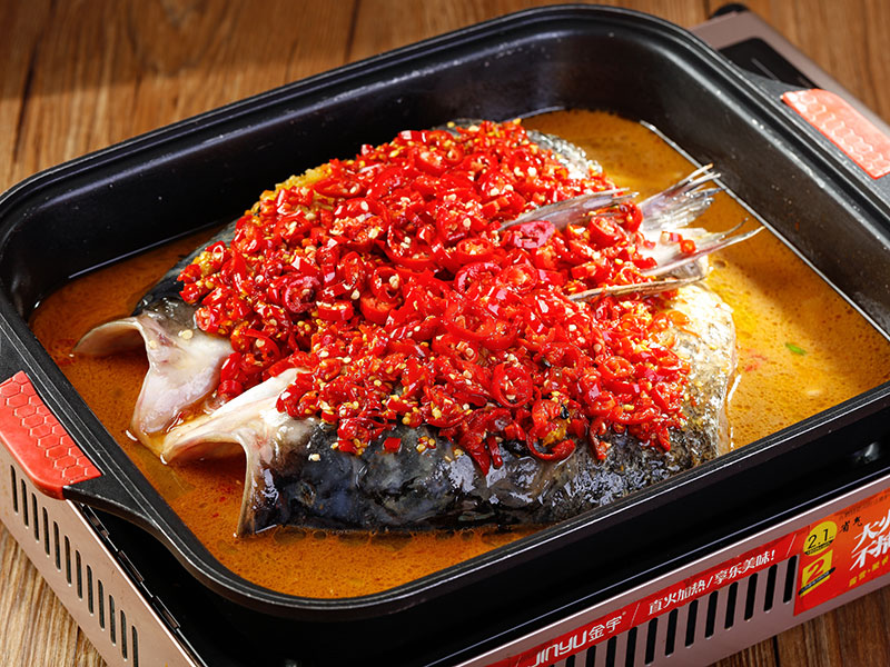 鮮椒煮水庫(kù)魚(yú)頭